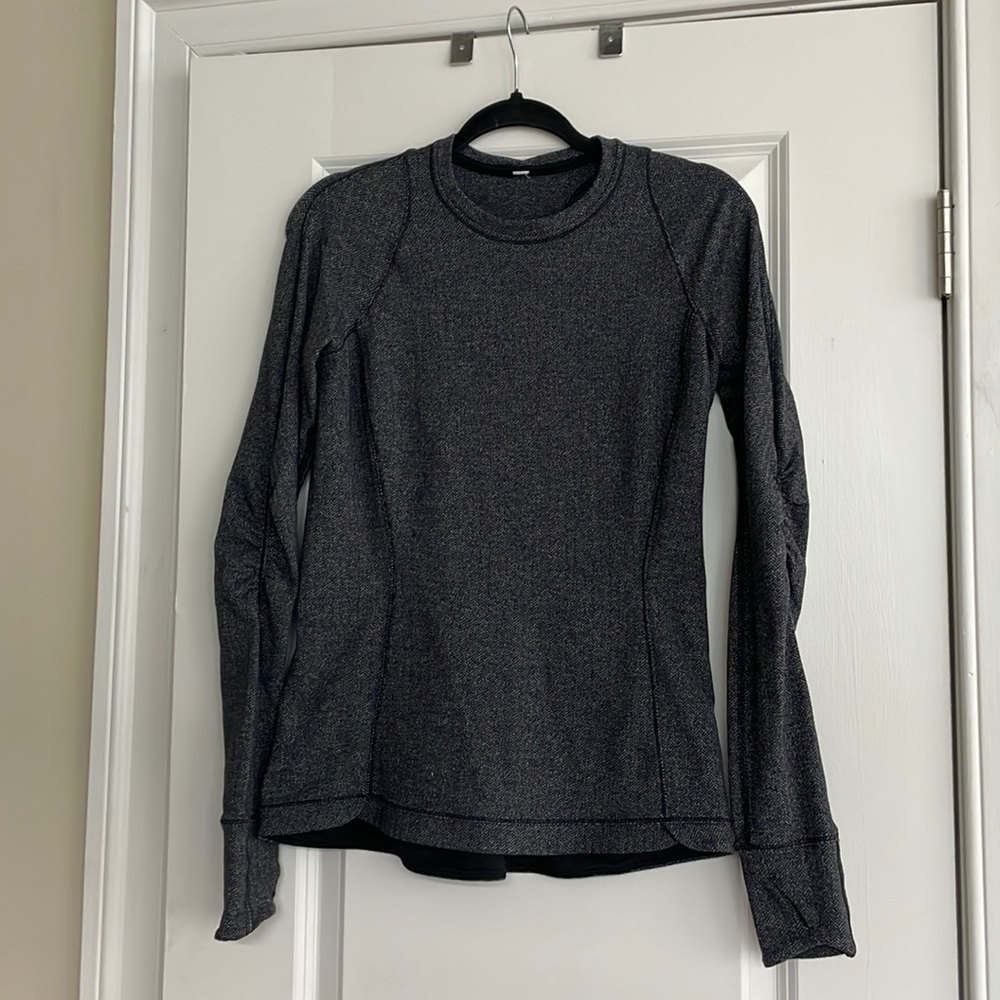 Lululemon herringbone long sleeve 6